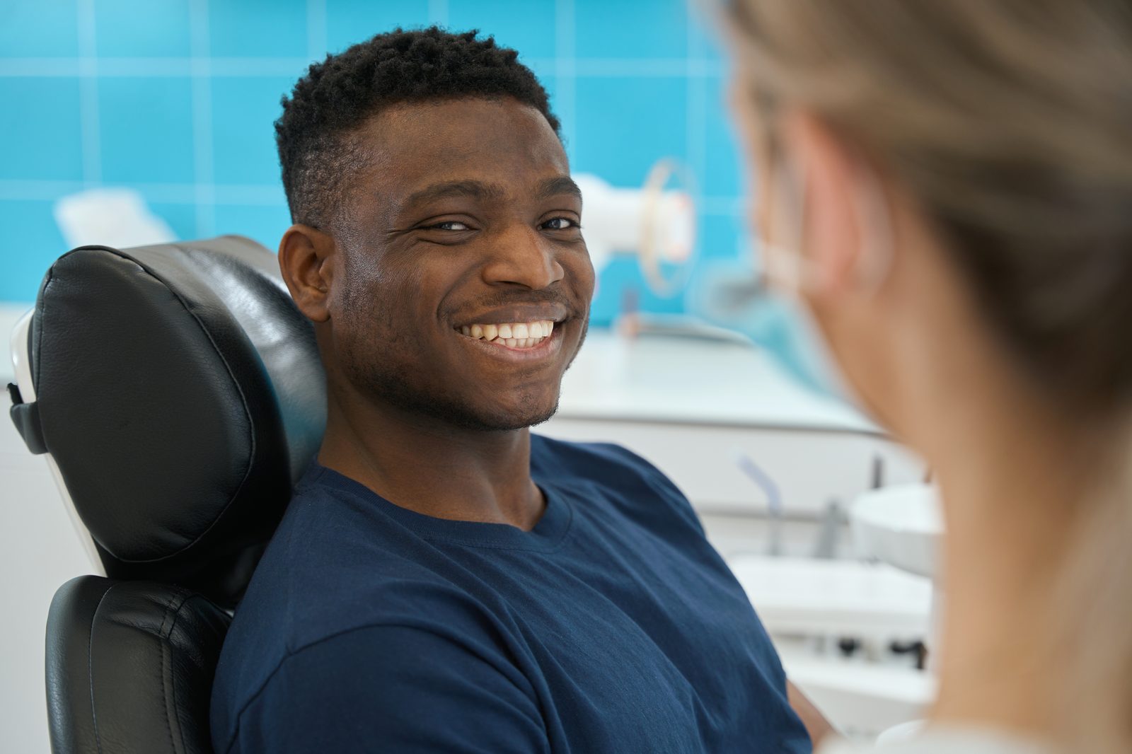 Happy patient